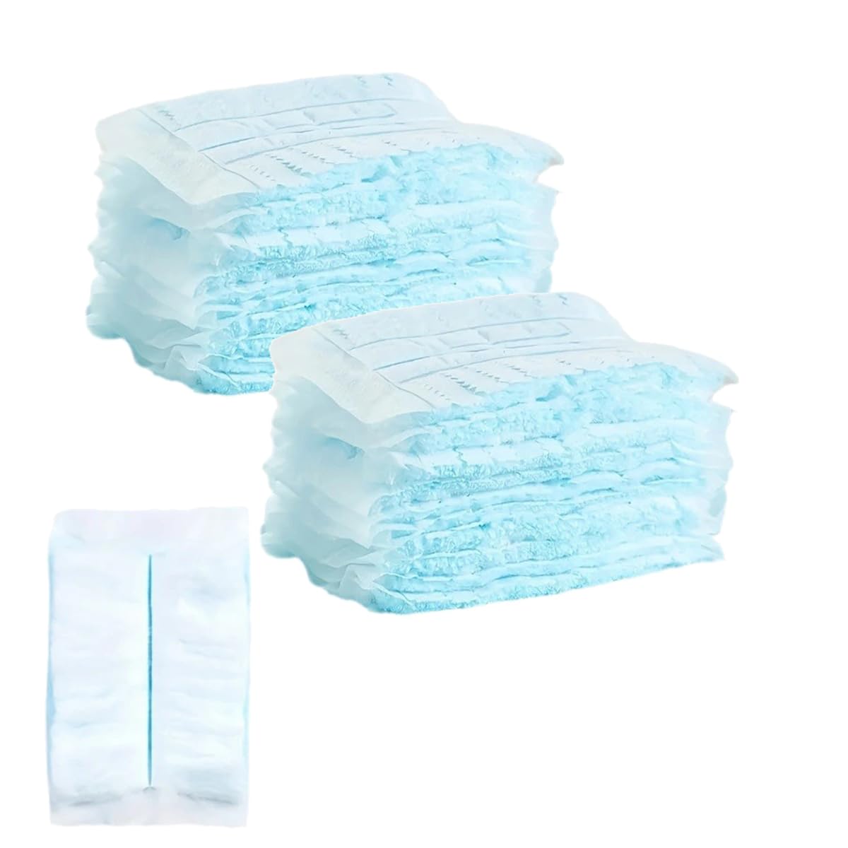 Senda Blue 20Pcs Fluffy Dust Refill, Disposable Flash Duster Magnet Refill Hand Feather Duster Replacement For Cleaning Ceiling Car Furniture Dust (20)