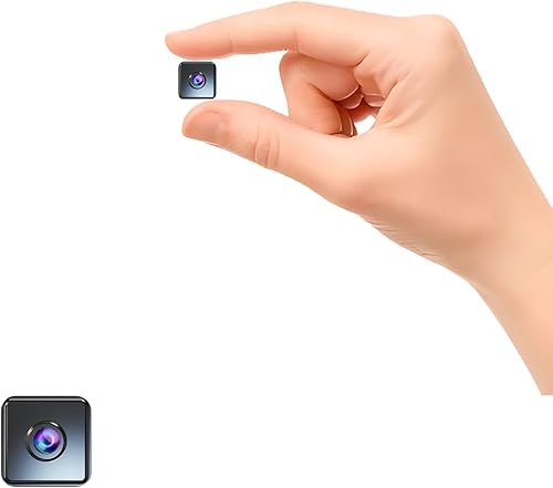 Mini cámara de seguridad inalámbrica HD 2025, WiFi para el hogar pequeño, 1080P, micro cámara magnética para niñera con detección de movimiento,