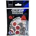 GripIt Drywall Anchor Fixing Holds Up To 164 Pounds or 74 Kilograms Of Weight. Perfect For Hanging Heavy Items Such as the Large Shelves, and all the Books and Ornaments To Fill It. Removable and Reusable Screws - (8 Pack)