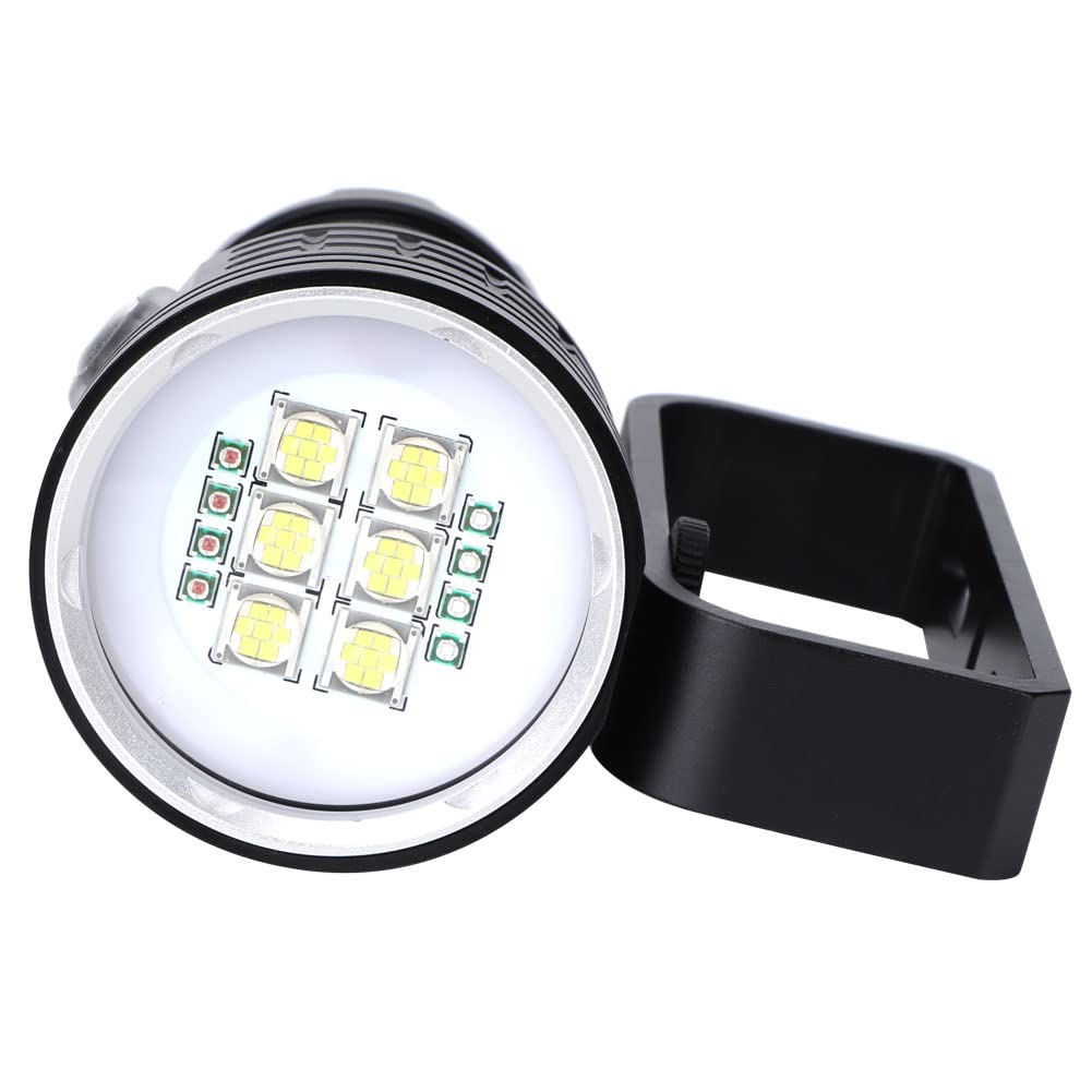 Lampa do nurkowania LED IP68, super jasna latarka do sportów wodnych na świeżym powietrzu (B24)