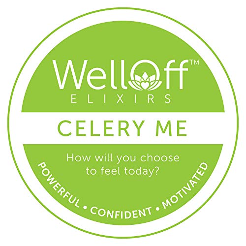 WellOff Elixirs, Celery Me Organic Celery Juice Cleanse Pods (10ct.); Recyclable Single Serve Organic Superfood Pods, Naturally Hydrating Stress Relief Anti-inflammatory Diet, KCup Compatible