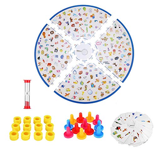 Preisvergleich Produktbild Detektive beobachten Brief Brettspiel Bunte Brettspiel Spielzeug mit Karten Pädagogisches Gehirntraining Puzzlespiele für Kinder ab 3 Jahren