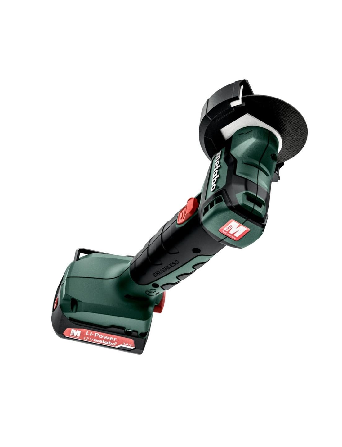 Metabo Akku Winkelschleifer Powermaxx CC 12 BL (mi 2 Akkus 2 Ah + 