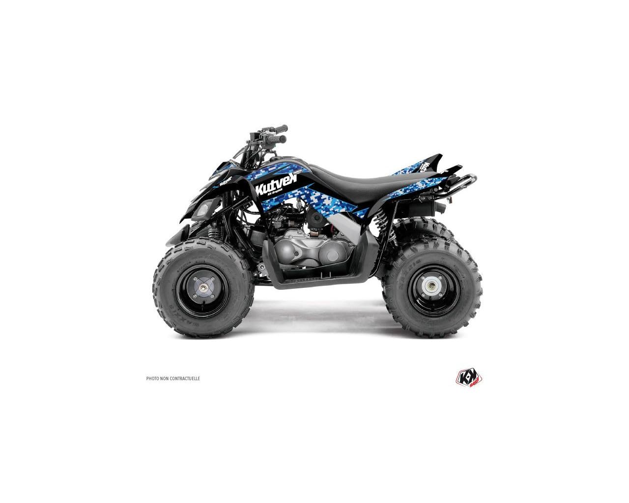 Kit de vinilos Raptor 90 azul con diseño Predator ultra resistente 3