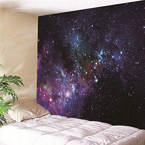 KnSam Tapiz de Pared de Galaxia de 150x130 cm, Poliéster Lavable Vistoso para Dormitorio 5