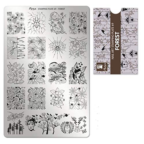 MOYRA Stamping Plate 69"Forest" Stamping Plate