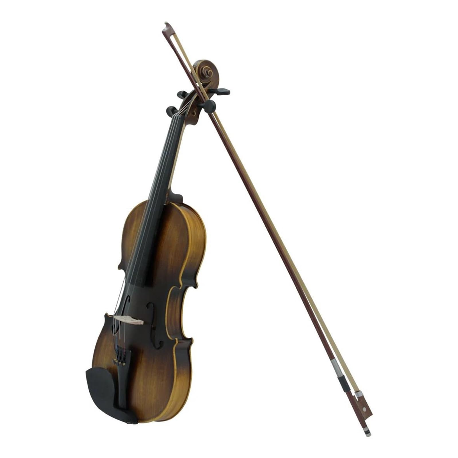 Skrzypce 4/4 Matowe Z Futerałem Profesjonalny Instrument Strunowy Instrumenty Strunowe Skrzypcowe