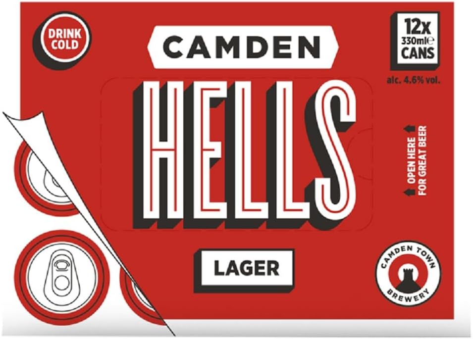 Camden Hells, 12 x 330 ml Cans