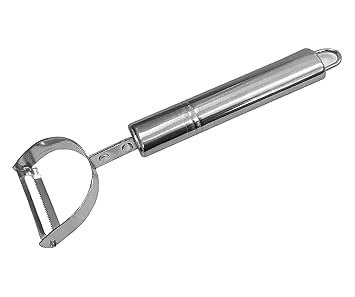 2 in 1 Stainless Steel Fruits and Vegetables Peeler Cutter Grater Smile Face,Double Planing Grater Kitchen Gadget,Non-Slip Handle,Adjustable rotable