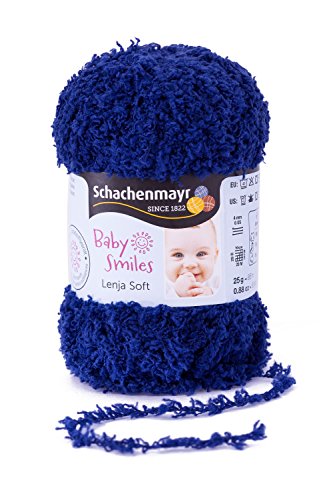 Schachenmayr Baby Smiles lenja Soft 9807560  mema00001050 Marino  Hilo para Tejer, Ganchillo Hilo, Baby