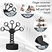 WATMAID Grip Strength Trainer Kits (5 Pack), Forearm Strengthener with Adjustable Resistance, Grip Strength Tester, Finger Strengthener, Hand Gripper Strengthener for Muscle Building Injury Recover