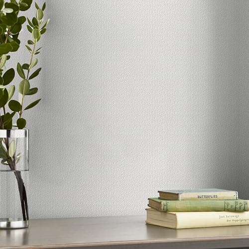 Image of Laura Ashley Sycamore Paintable White Wallpaper | White Leaves | Paste the Wall | Eco-Friendly