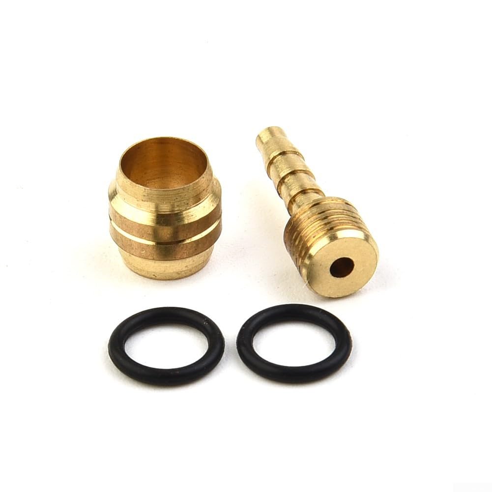 2 m set di tubi freno per bicicletta, compatibili con MAGURA MT5/MT6/MT7/MT8 e componenti per bicicletta MT Trail, raccordo banjo da 5 mm
