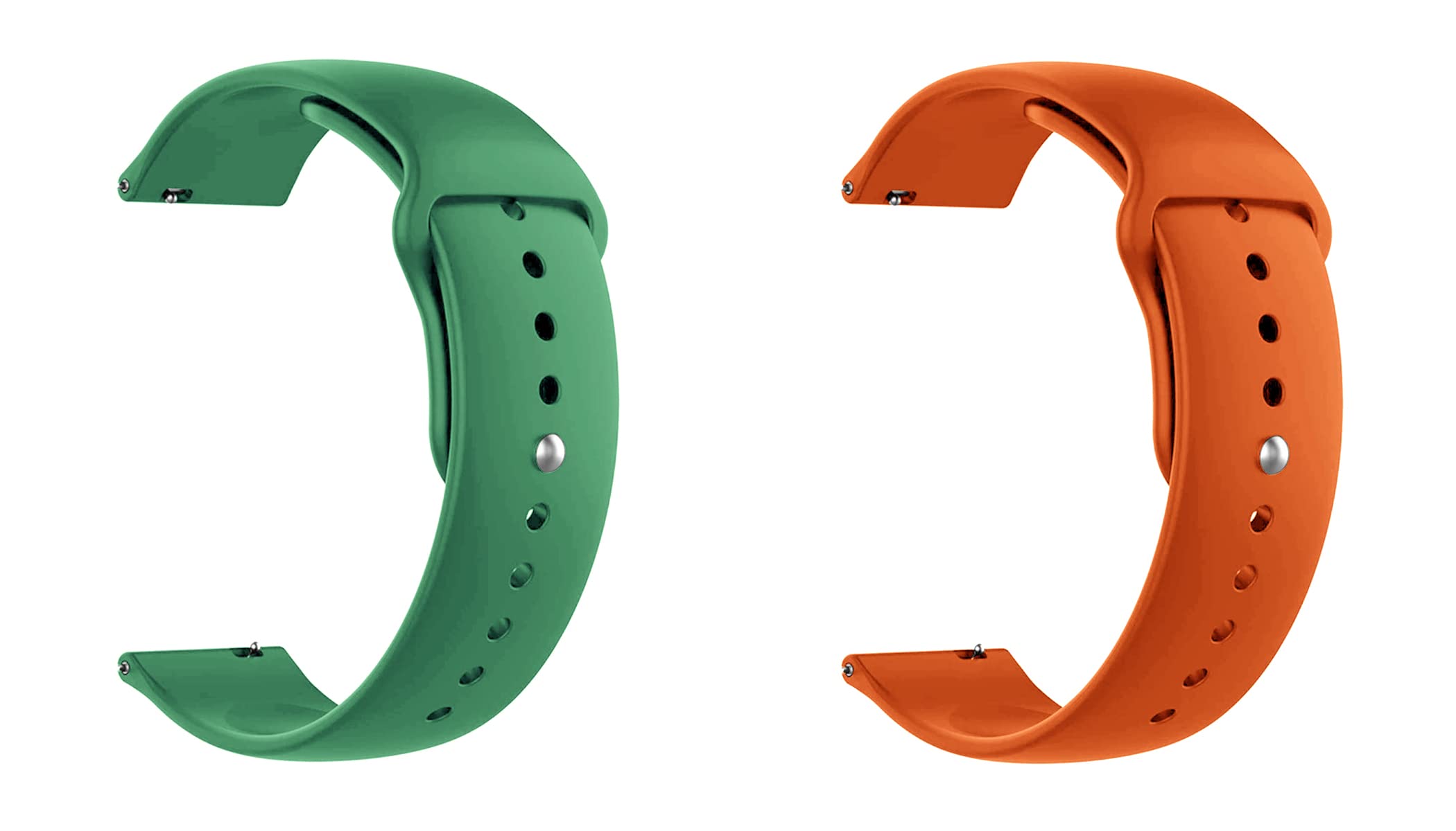 ACM Combo Pack Watch Strap Silicone Belt Compatible with Miracle Digital X-Cite Pro Smartwatch Sports Band