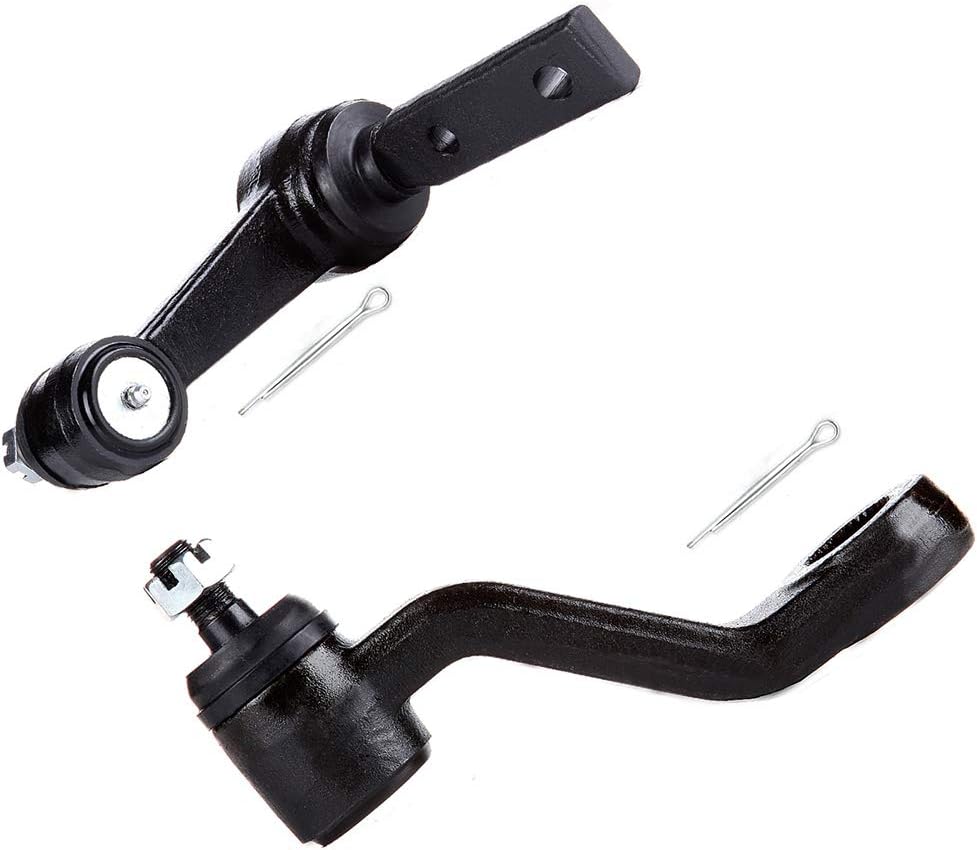 Front Suspension Assembly Idler Arm Pitman Arm 1994-1999 for Dodge Ram 1500 1994-1999 for Dodge Ram 2500 2Pc