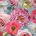 Price comparison product image Arthouse Country Garden Teal Pink Floral Wallpaper - 259600
