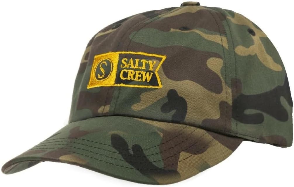 Salty Crew Dad Hat - Unisex Adjustable Baseball Hat for Adults - Premium Cotton