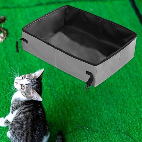 Bac à litière pliable Teksome pour voyager sereinement avec son chat