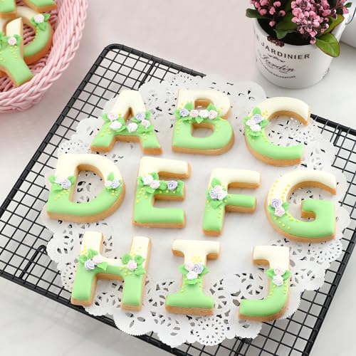 Xzhloym Alphabet Letter Cookie Cutters Shapes Large 3 Inch thumb #4