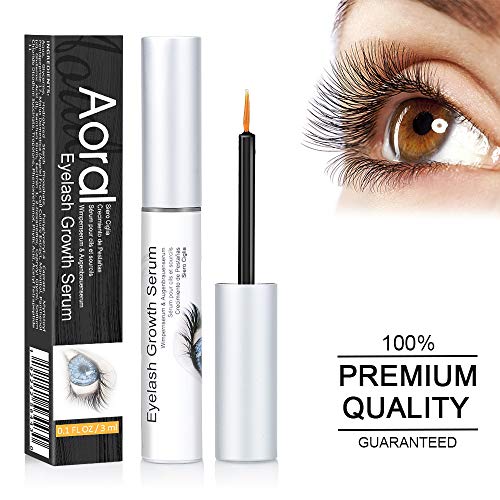 Eyelash Growth Serum, Lash Growth Serum – Eyelash Serum & Eyebrow Growth Serum, Enhancer, Naturally Growing Longer, Thicker, Fuller, Enhancing Treatment Luscious Lashes and Brow