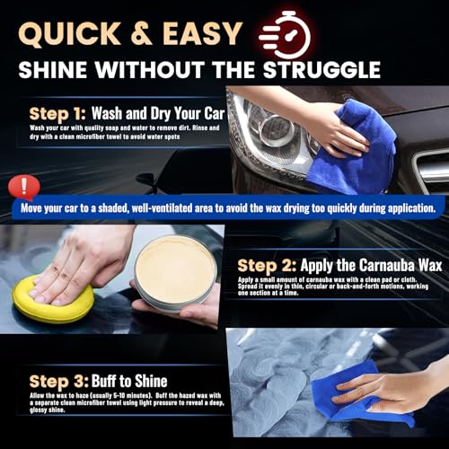 Cera para Auto con Recubrimiento Cerámico y Cera de Carnauba 100 g miniatura 5