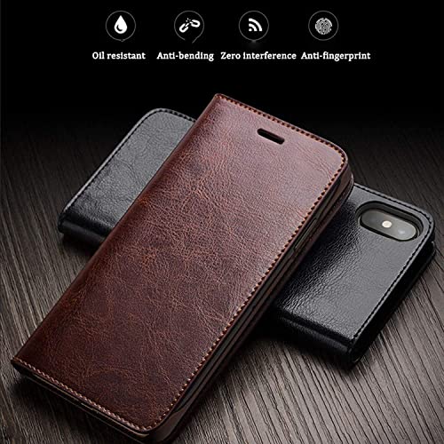 Étui portefeuille iPhone 12 cuir protection écran 6.1