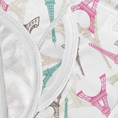 Cotton Little Boys Briefs Soft Eiffel Tower Paris Toddler Underwear 5