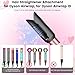 YTCHYYSK Hair Smooth Attachment for Dyson Airwrap HS01 HS05 HS08, Gentle Airflow Smooth Nozzle for Air wrap, Hair Straightener Replacement Part from Curly Coliy Wet to Straight Smooth Sleek Shiny Hair