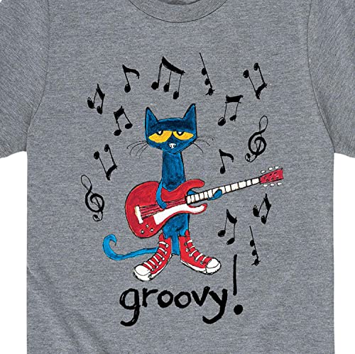 Pete the Cat - Groovy - Toddler Short Sleeve T-Shirt - Size 5T Athletic Heather3
