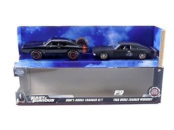 Fast & Furious 1:32 Dom's Dodge Charger & 1968 Dodge Charger