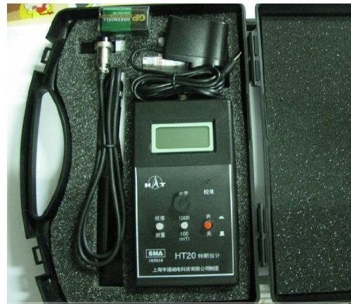 Magnetic field tester HT-20 Gauss Tesla meter
