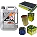 Produktbild QR-PARTS 69366050 Filter Set Inspektionspaket 5 Liter Motoröl Top Tec 4200 5W-30 MANN-FILTER Innenraumfilter Luftfilter Ölfilter