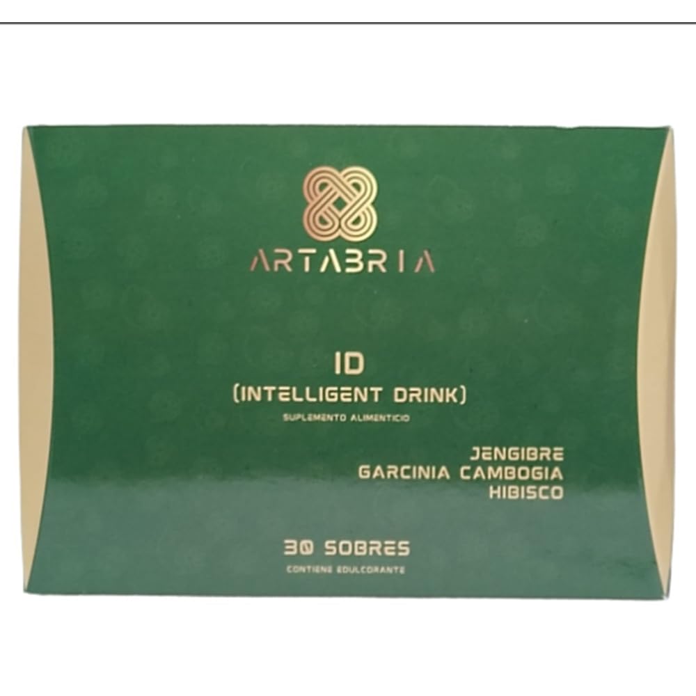 Artabria Inteligent Drink Bez Kofeiny z Imbirem, Garcinia Cambogia i Hibiskusem, 30 Saszety