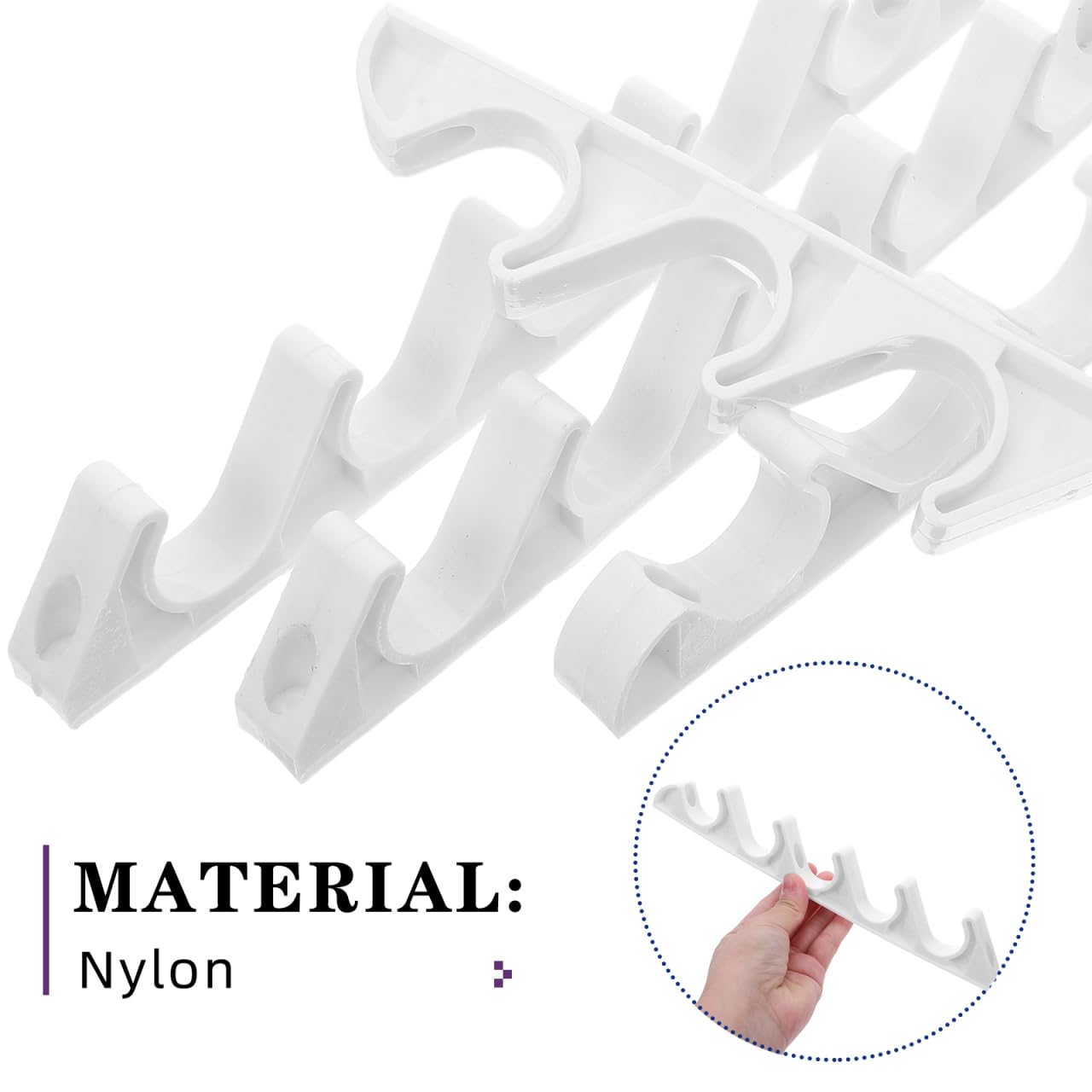 Ciieeo Soporte De Ajuste para Silla Reclinable Exterior con Hebilla De 5 Dientes Clips De Conexión Ajustables para Muebles De Patio Camping Y Jardín 8 Piezas Compactas Y Resistentes