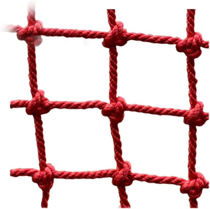 Climbing Netting Wall Decor – Safe Cotton Rope Cargo Net for Kids Children – Outdoor Garden Mesh Patio Safety Fence for Balcony – Protective Netting Barrier with Rope Net 200