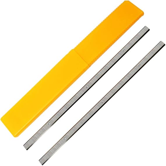 JTEX 12.5 Inch Planer Blades Replacement for Delta 22-560 22-562 22-565 TP305 TP400LS, Bauer 1621E-B, Wen 6550T, Craftsman 21758, Porter Cable PC305TP - Set of 2