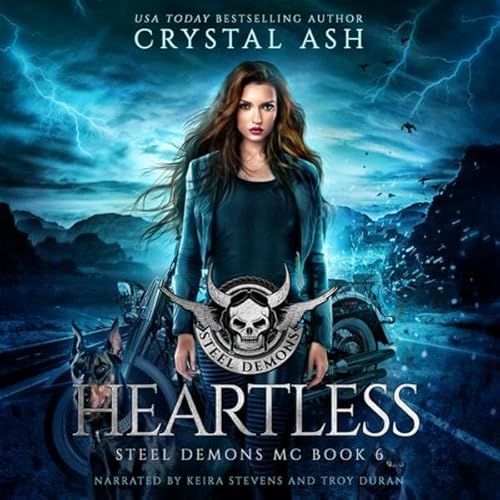 Heartless Audiolivro Por Crystal Ash capa