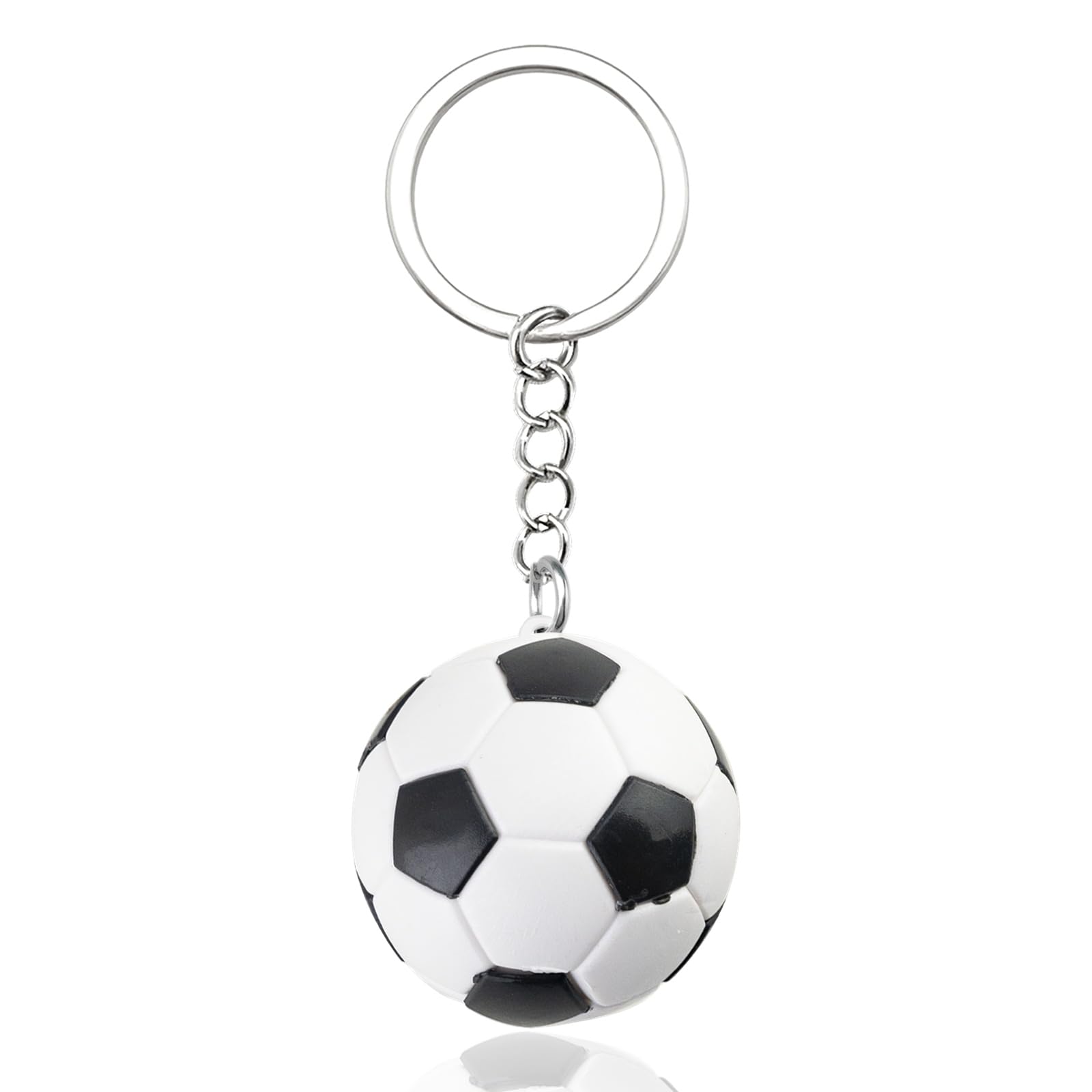 Ikacvb Soccer Ball Keychain Teen Boys Gifts Soccer Party Favors Football Key Chains For Kids Soccer Team Gifts For Birthday Christmas Mini Soccer Ball Bulk