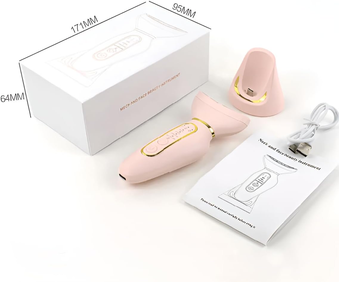 Face and Neck Massager Led Light Therapy,Skin Care at Home