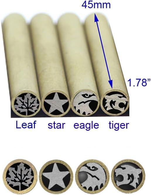 Mosaic Pins for Knife Handle Custom Knives Blank Scales Grips, EDC Pocket Knives Pivot Pin,Pack of 1 piece (Eagle, 5mm)