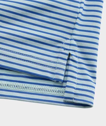 Image of Vineyard Vines Kids Bradley Stripe Sankaty Polo (Toddler /Little Kids /Big Kids)