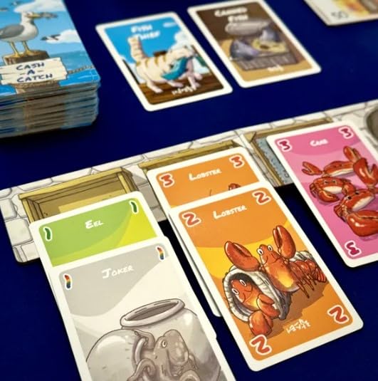 スリーブ入り　キャッシュアキャッチ　ボードゲーム Amazon | Playte キャッシュ・ア・キャッチ (Cash-A-Catch) ボード