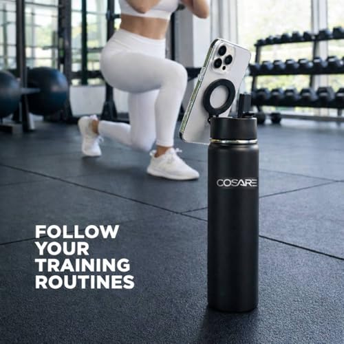 COSARE 25oz Magnetic Water Bottle – Stainless Steel Insulated Bottle with Leak Proof Lid – Reusable Double Wall Sports Bottle for Gym, Office & Travel – BPA-Free Hot & Cold Drink Thermos by COSARE - Image 5