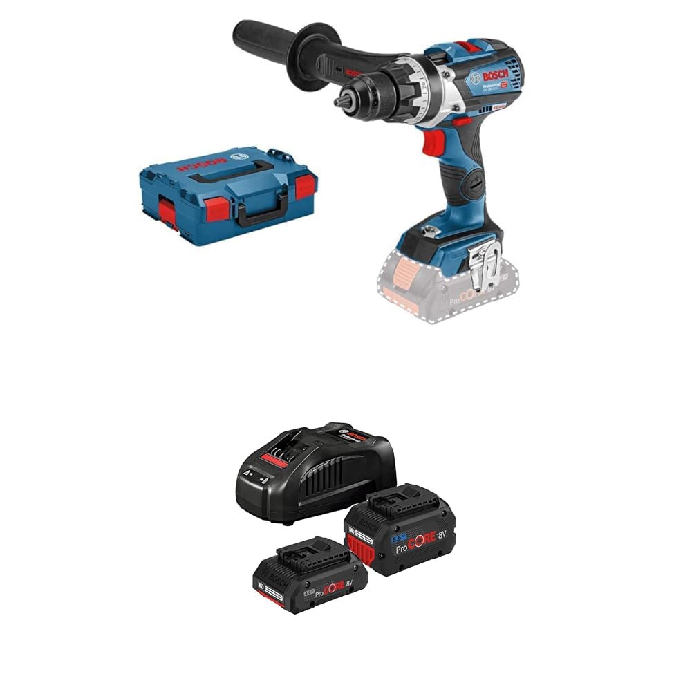 Perceuse Bosch GSR 18V-110 C pour gros vissage de 12 mm avec batterie