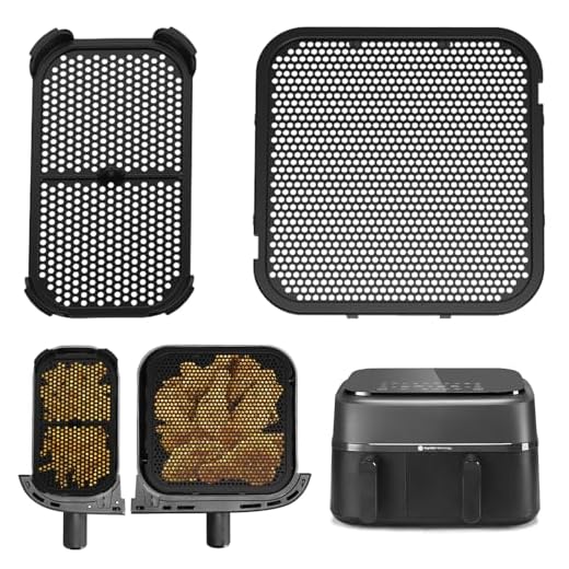 2 stuks siliconen spatbescherming accessoires voor Philips Airfryer 3000 Dual Basket NA350, Airfryer accessoires voor Philips Steam Airfryer 5000 Series Dual Basket, siliconenvorm spatbescherming voor