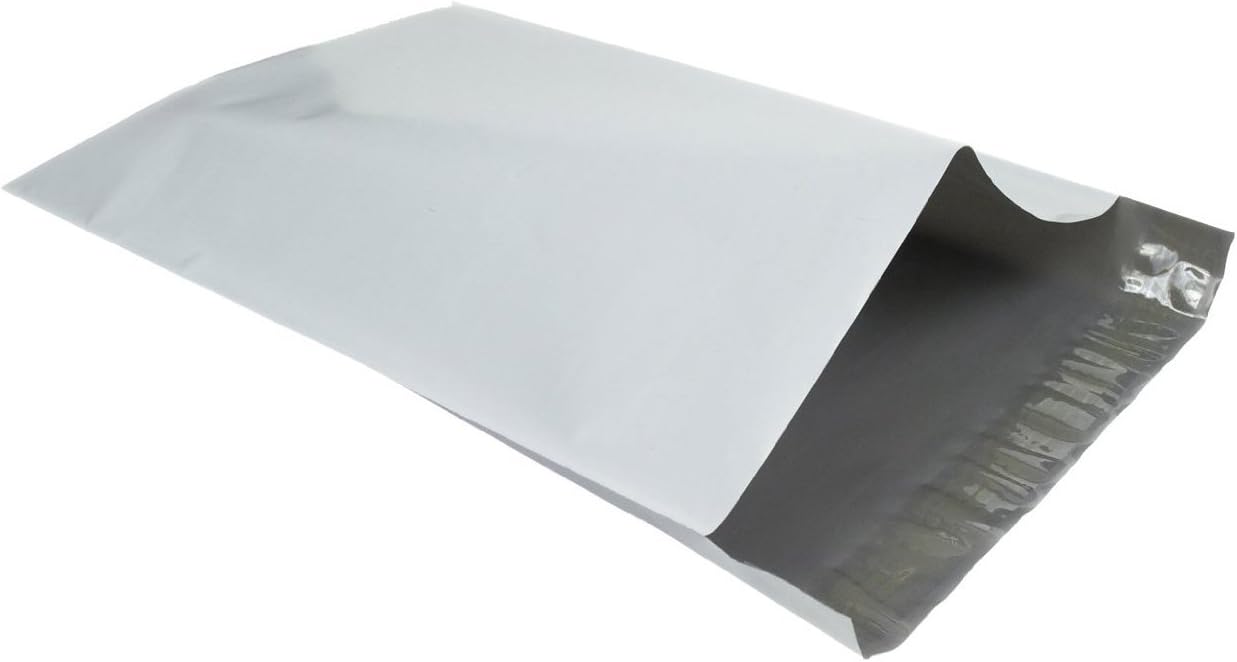 Yensยฎ Poly Mailers 100pk ENVELOPES SHIPPING BAGS Self-seal Poly Mailers. Tear-proof, Water-resistant and Postage-saving Lightweight Plastic Shipping Envelopes (M5:12X15.5)