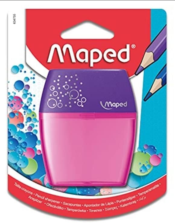 Miniatura 10 de Maped Afilador de 2 agujeros, varios colores (634755)
