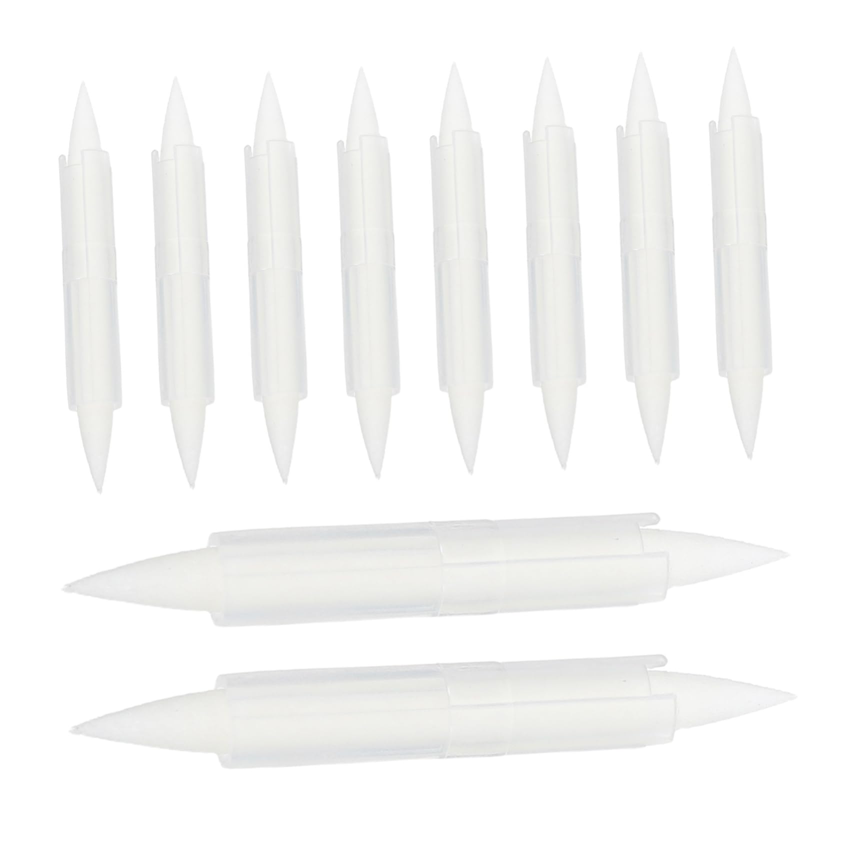 Tofficu 10Pcs Replacement Marker Pen Nibs for Paint Graffiti and DIY Tools Fine Tip for Precise Drawing Writing and Art Crafts Versatile Compatibility for Creative Projects