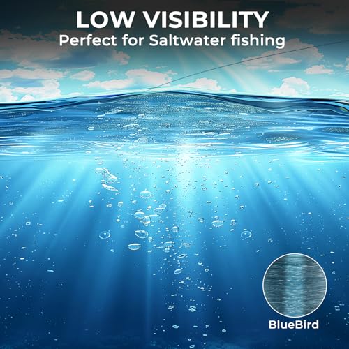 Image of KastKing Destron Essential Monofilament Fishing Line, Advanced Polymer Coating for High Abrasion Resistance, Super Smooth, High Strength, Low Memory Mono Line, Fresh and Saltwater Fishing