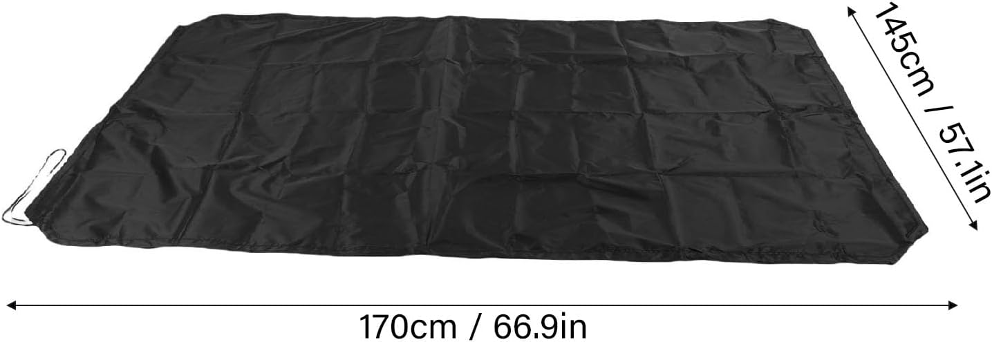 Car Roof Top Bag, Rain Cover Roof Top Luggage Cover 210D Oxford Cloth for SUV Travel Trailer Compact Storage (170 * 145cm)
